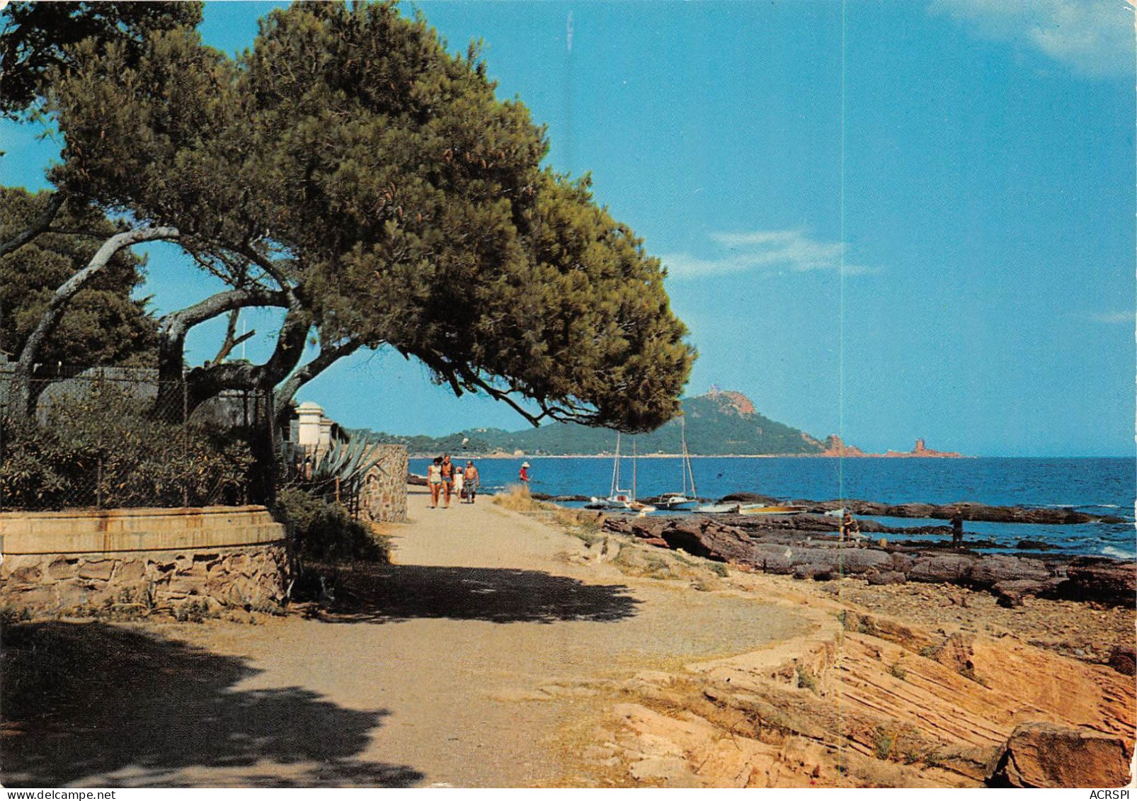 BOULOURIS Les Pierres Plates Et Le Bord De Mer 45(scan Recto-verso) MA783 - Boulouris