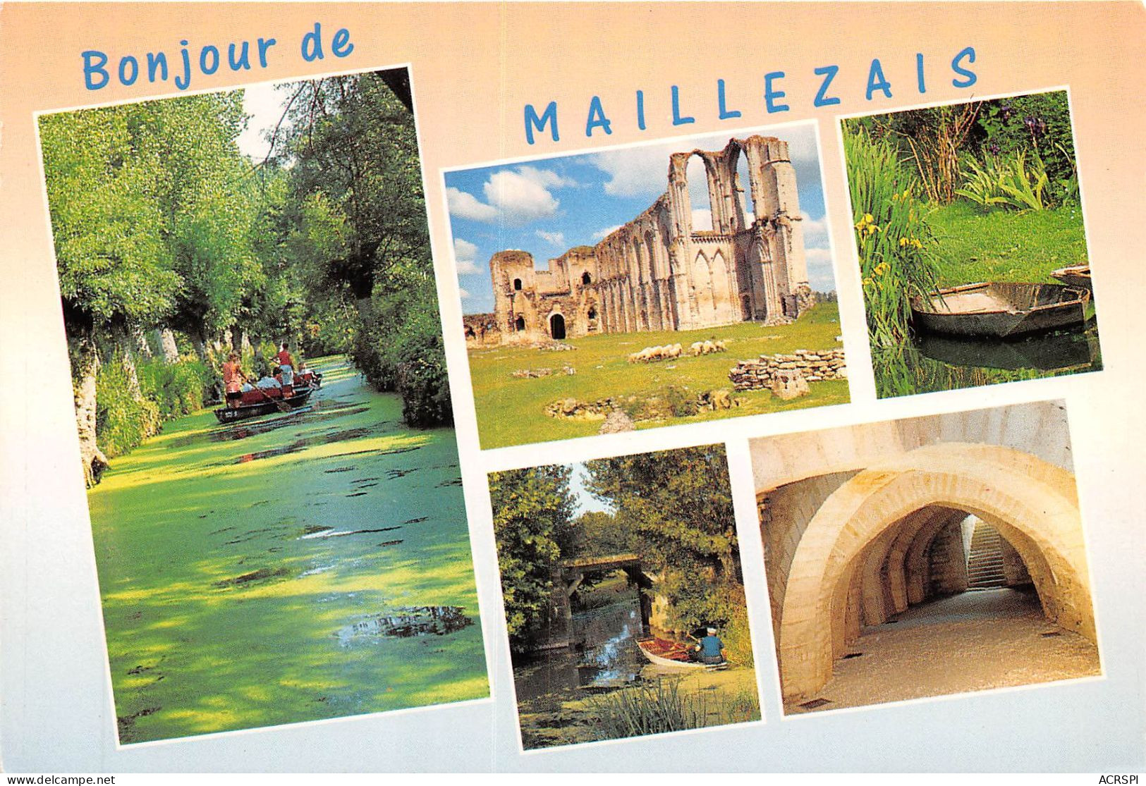 MAILLEZAIS Bonjour De 10(scan Recto-verso) MA797 - Maillezais