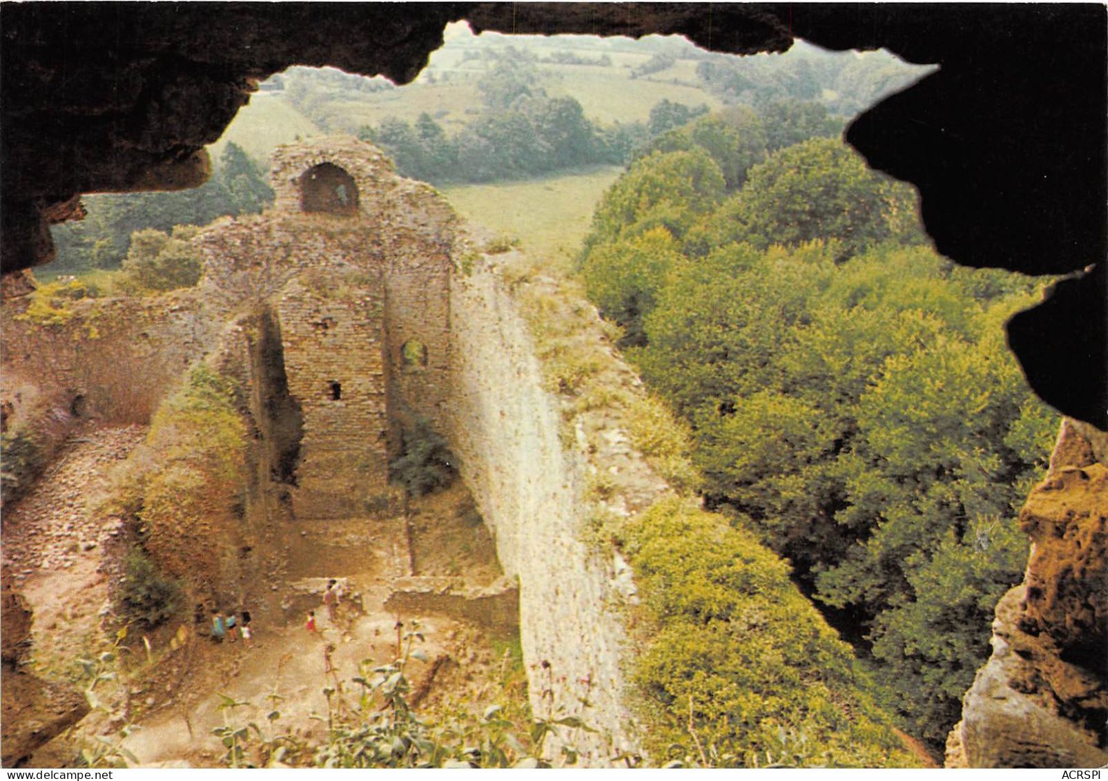 TALMONT Le Chateau Feodal Emplacement Du Logis 25(scan Recto-verso) MA797 - Talmont Saint Hilaire