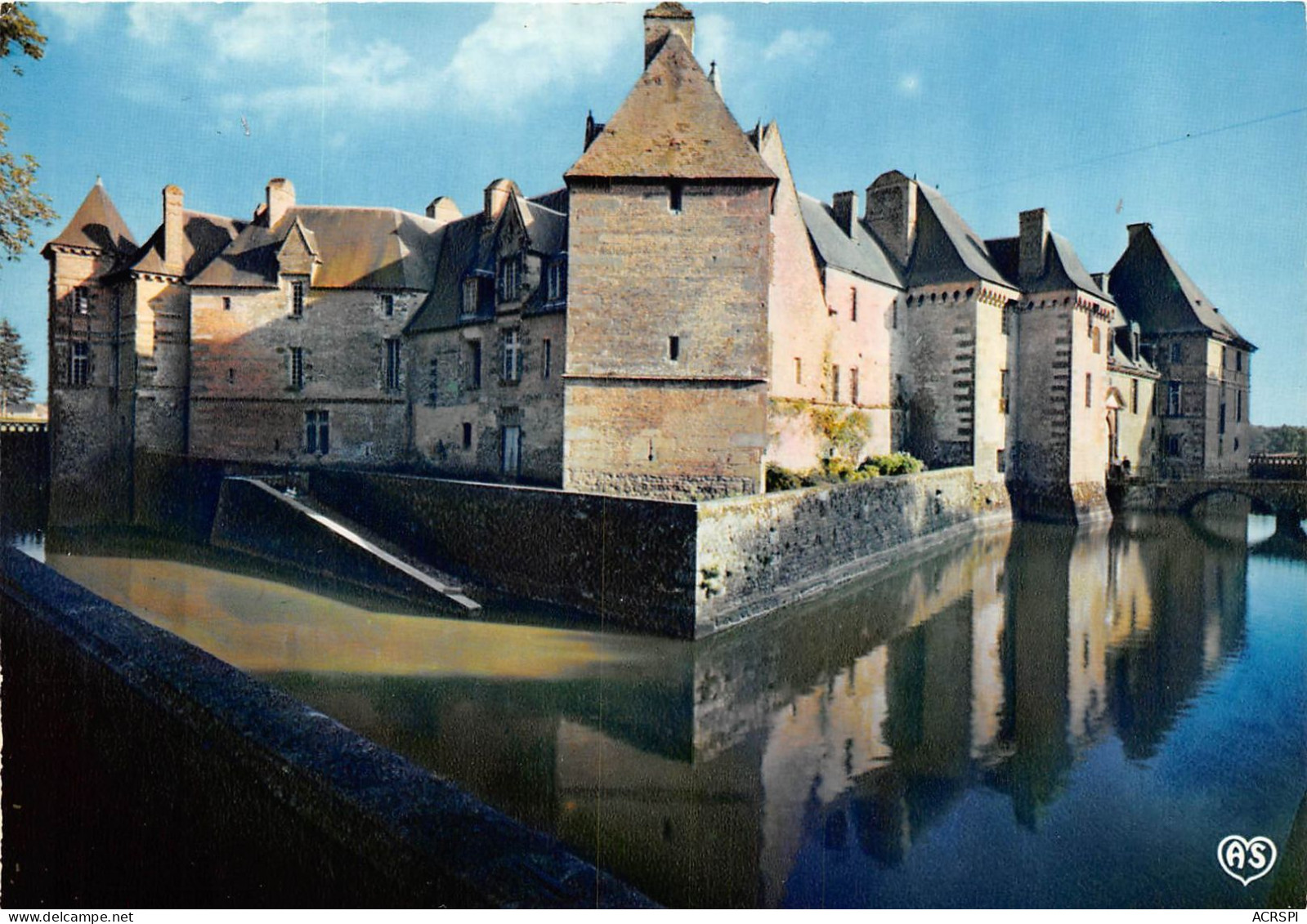 CARROUGES Le Chateau Se Mirant Dans Les Douves 2(scan Recto-verso) MA796 - Carrouges