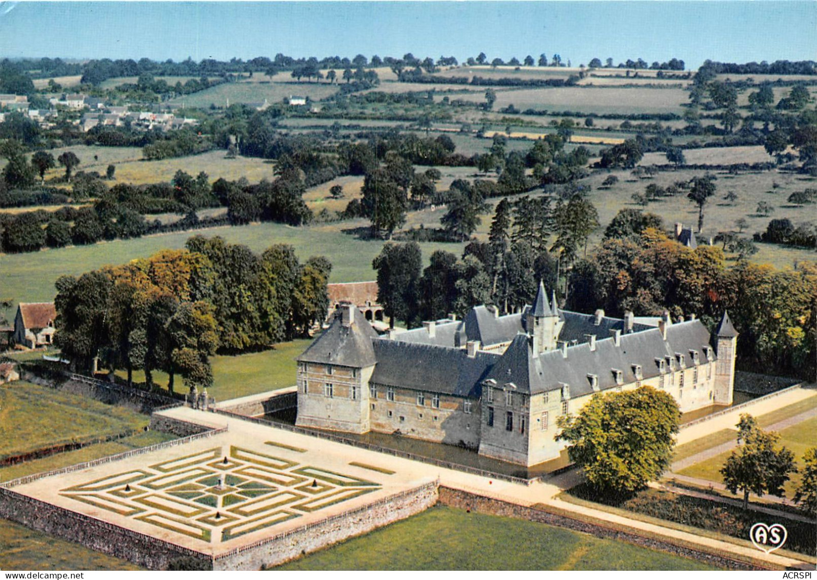 CARROUGES Le Chateau  1(scan Recto-verso) MA796 - Carrouges