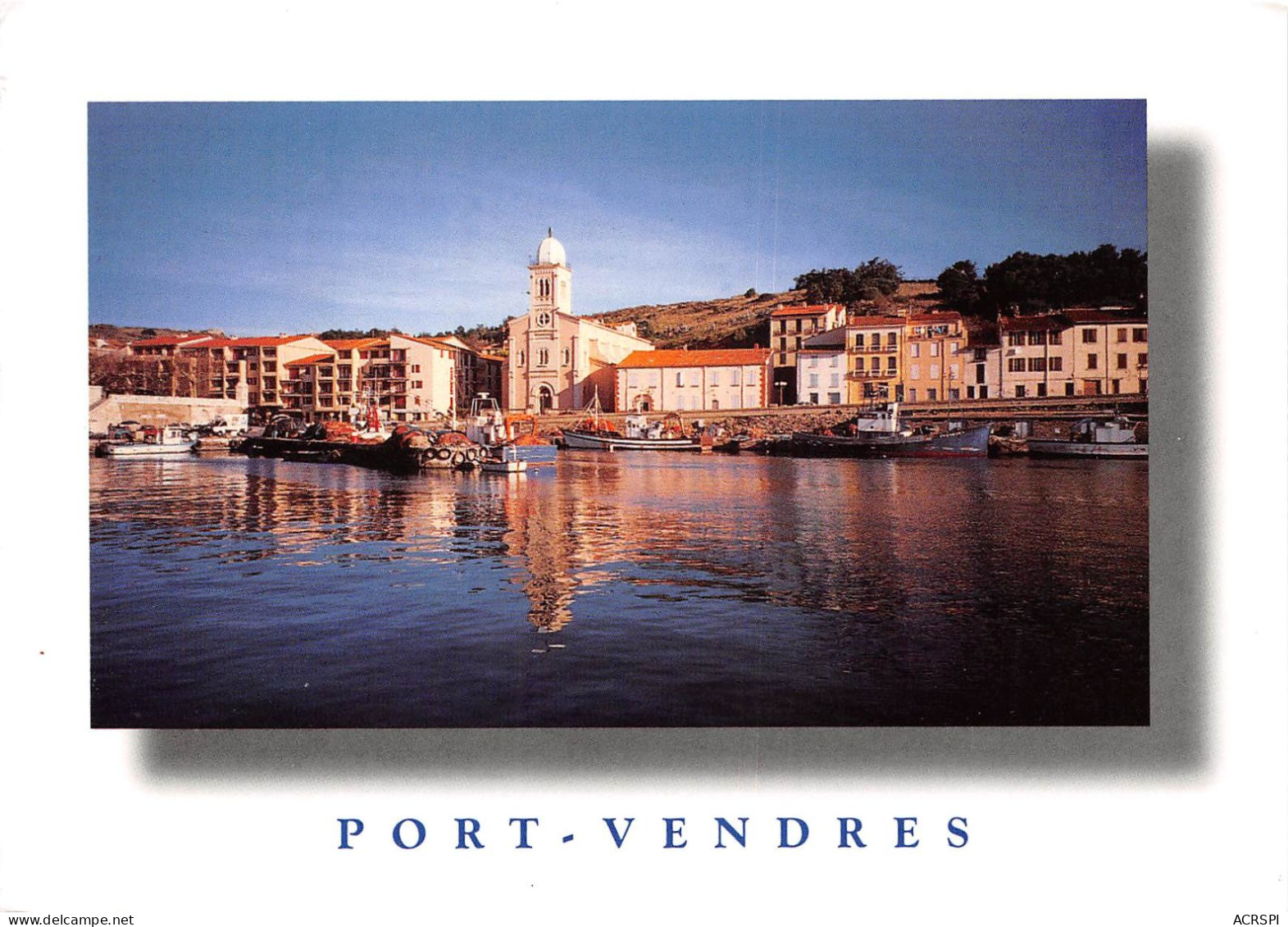 PORT VENDRES Le Port De Peche Et L Eglise 38(scan Recto-verso) MA793 - Port Vendres