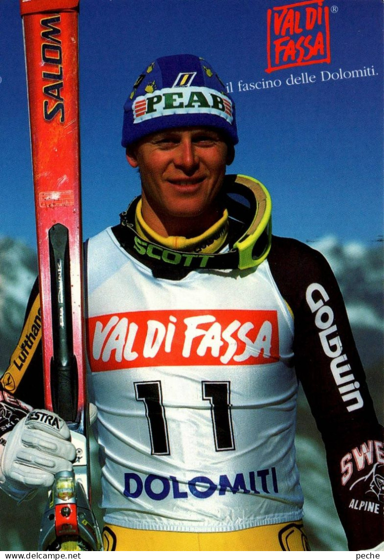 N°1319 Z -cpsm Fredrik Nyberg -Val Di Fassa - - Winter Sports