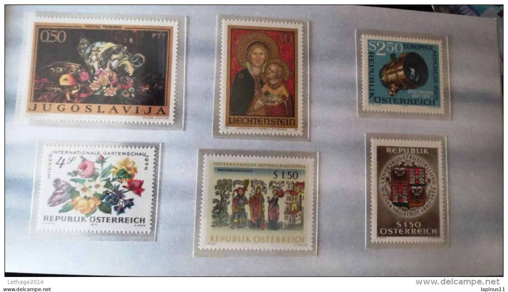 Stamps-procede D'imprimer Autrienne - Collezioni