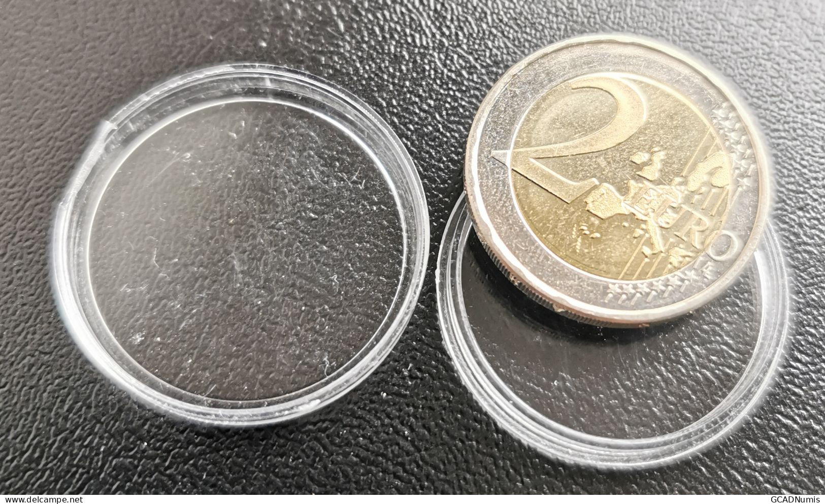 100 Capsules Diamètre 26 Mm Pour Pièces De 2€ - 2 Euro - Ø26mm - Matériel