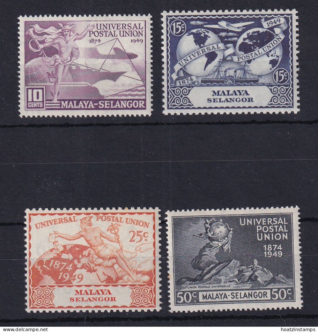 Malaya - Selangor: 1949   U.P.U.     MH - Selangor