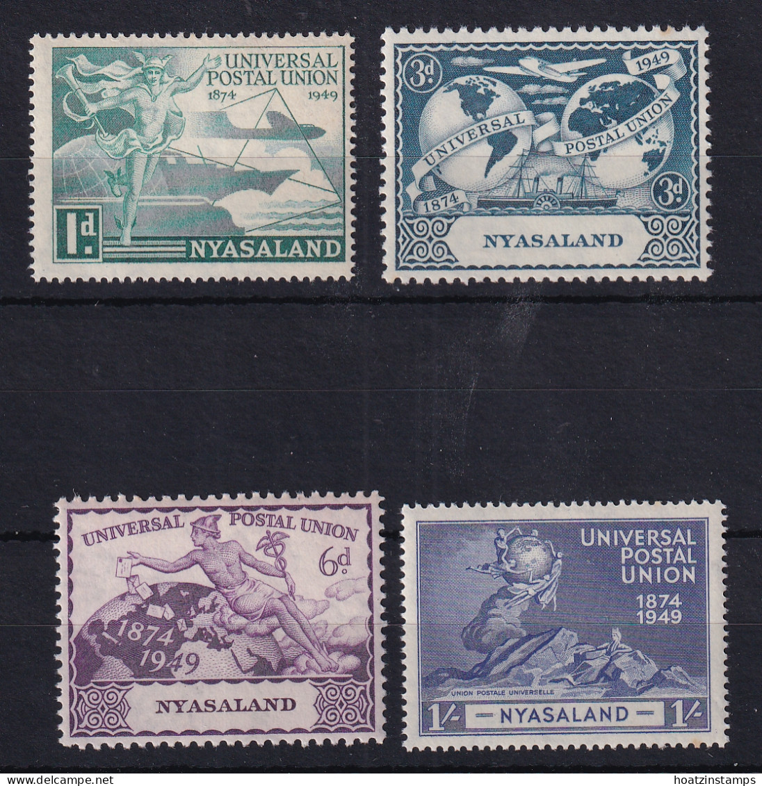 Nyasaland: 1949   U.P.U.     MH - Nyasaland (1907-1953)