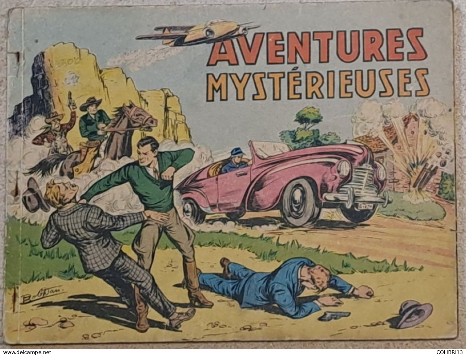 ARTIMA N°2283 AVENTURES MYSTERIEUSES Couv.Bob DAN DYNAMIC Relié N°s 74 ( 79 80 83 ( Les 4 GIORDAN) 85 (bob LEGUAY) 1952 - Arédit & Artima