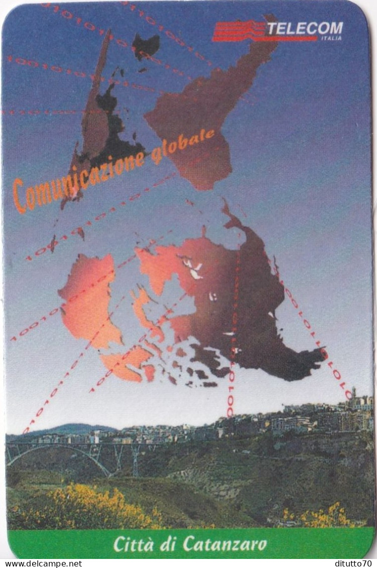 Calendarietto - TELECOM Italia - Città Di Catanzaro - Anno 1997 - Tamaño Pequeño : 1991-00