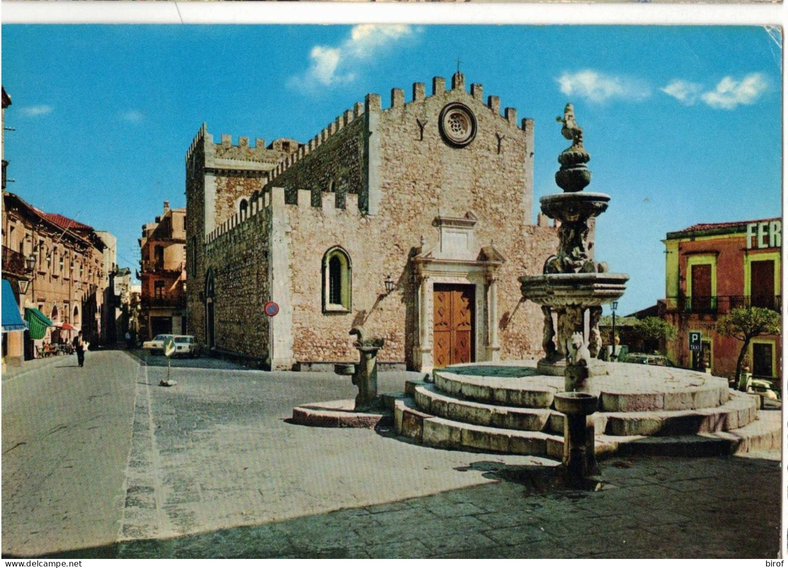 TAORMINA - PIAZZA DUOMO - LA CATTEDRALE (ME) - Messina