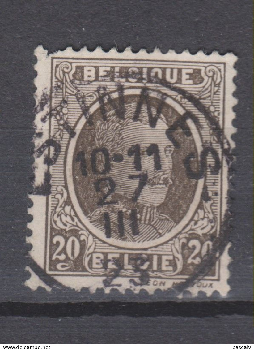 COB 196 Oblitération Centrale ESTINNES - 1922-1927 Houyoux