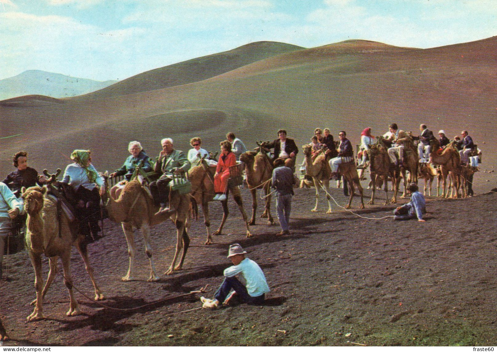 Lanzarote - Montaña Del Fuego - Descanso En La Caravana - Lanzarote