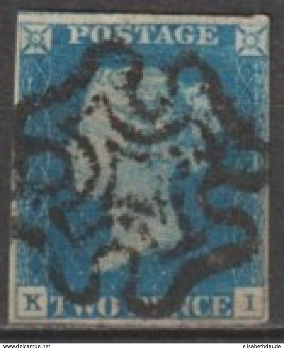 1840 - RARE YVERT N°2  OBLITERE - COTE = 800 EUR - Oblitérés