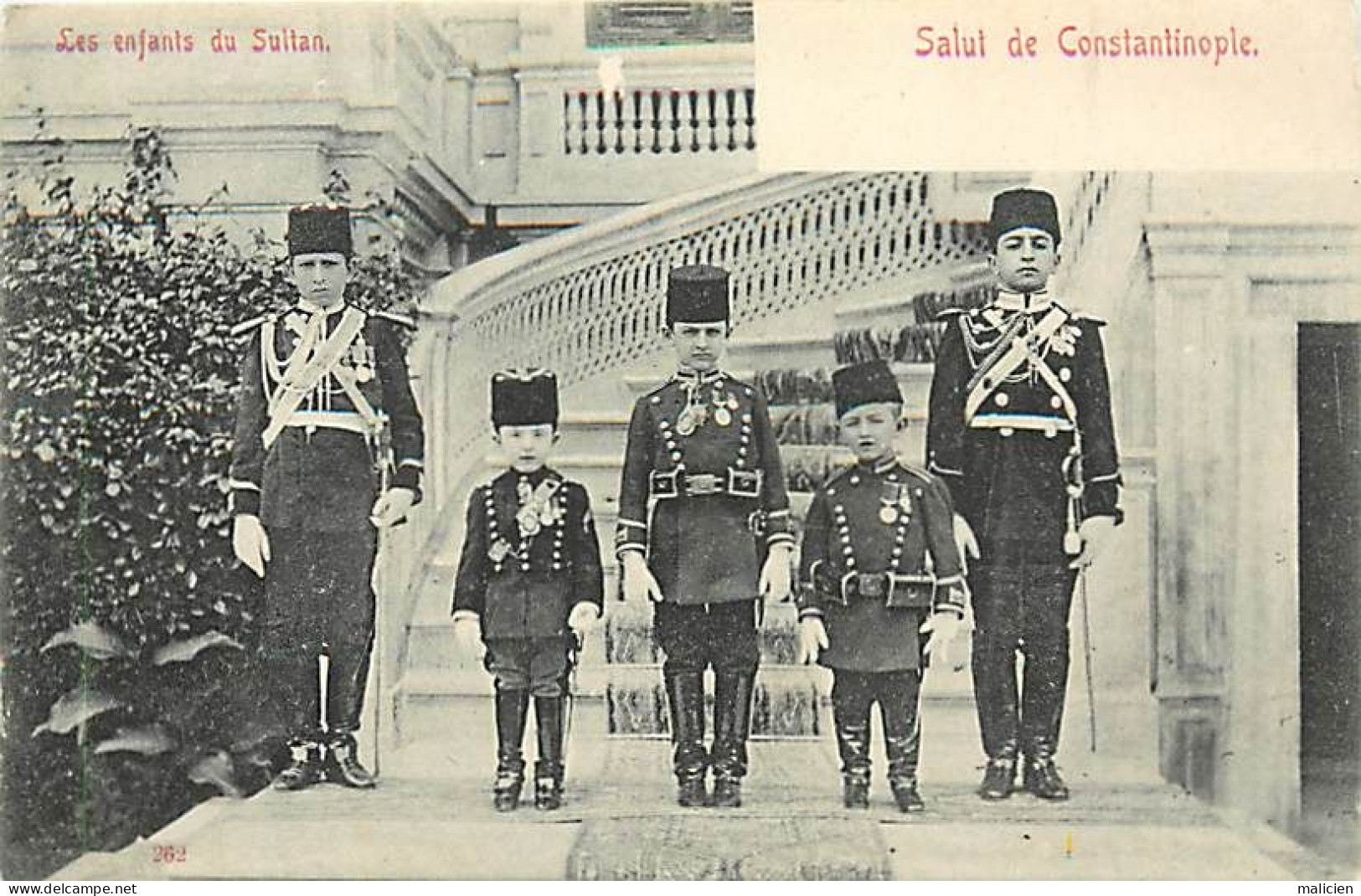 - Pays Div- Ref-EE816- Turquie - Salut De Constantinople - Les Enfants Du Sultan - - Turkey