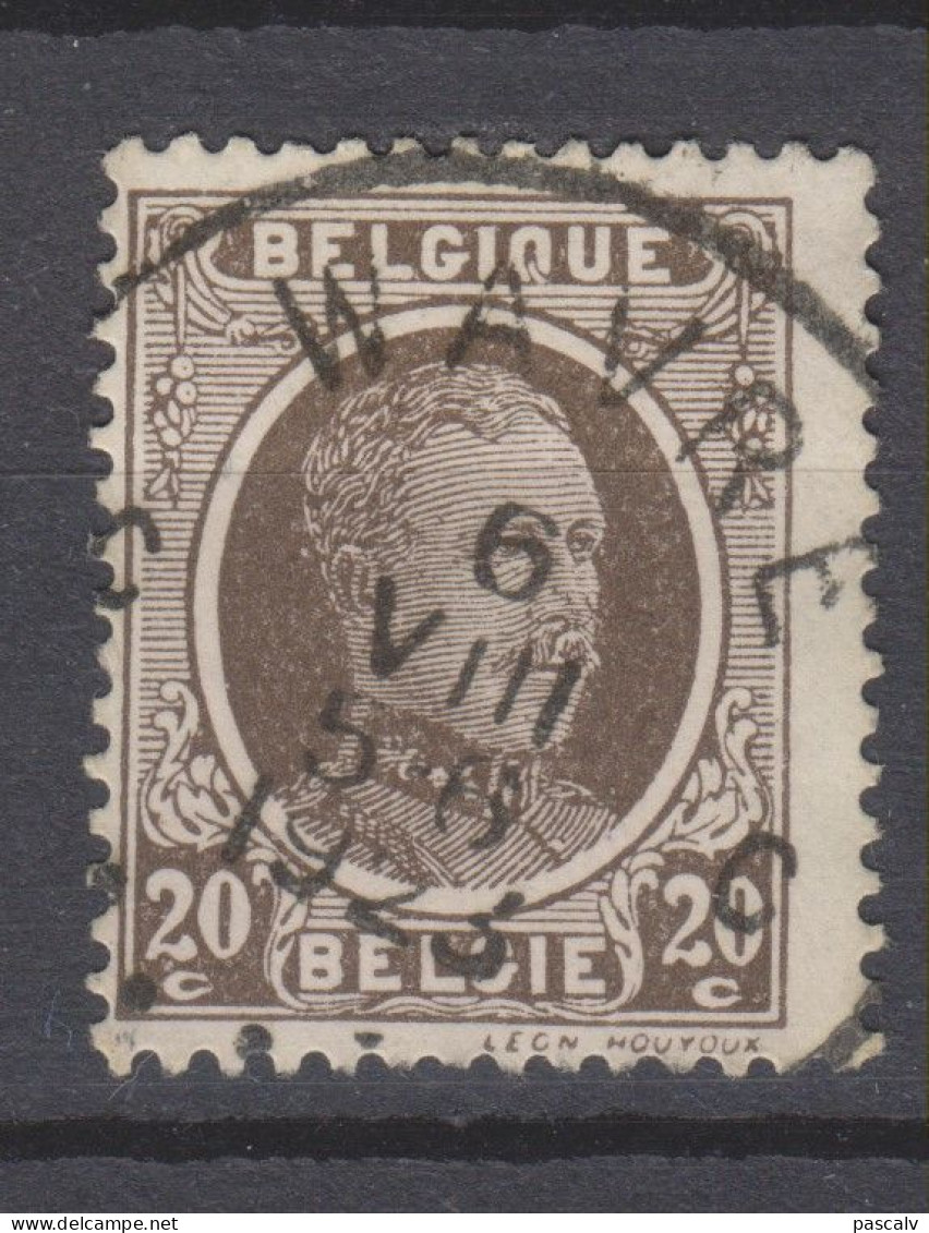 COB 196 Oblitération Centrale WAVRE - 1922-1927 Houyoux