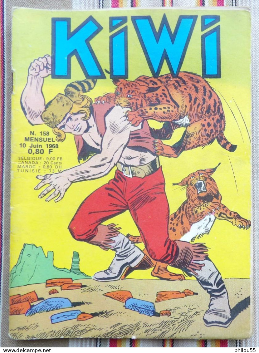 KIWI Mensuel  N° 158  1968 - Kiwi
