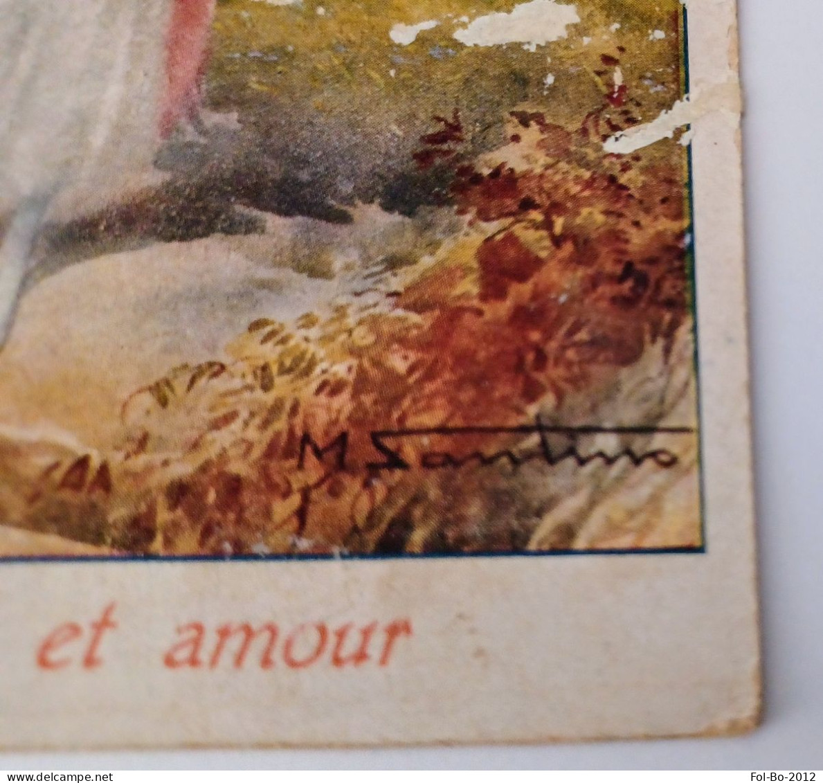 Nature Et Amour No Circolata 1920 30 - Malerei & Gemälde