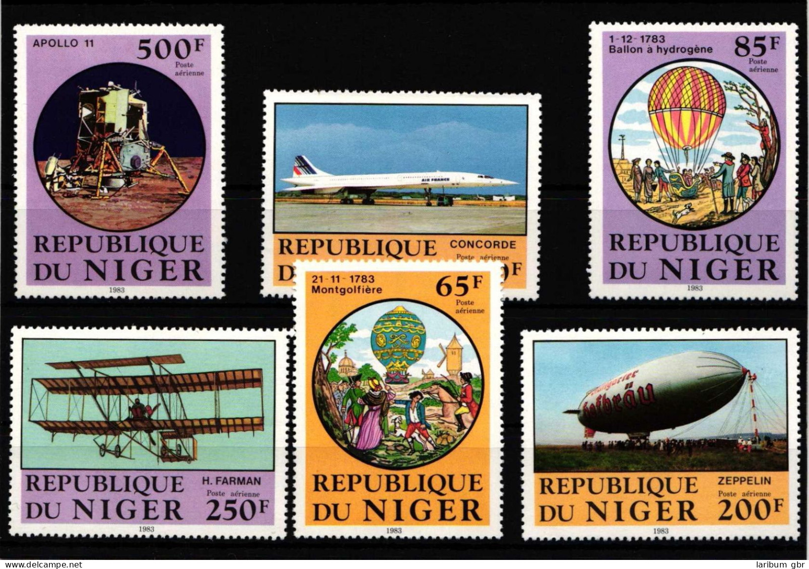 Niger 825-830 Postfrisch Raumfahrt #HP618 - Niger (1960-...)