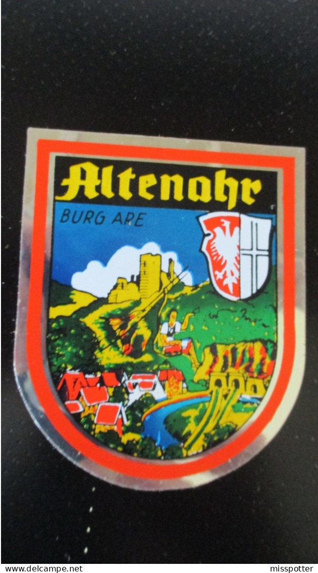 Blason Autocollant Altenahr 7,5 Cm / 6 Cm - Stickers