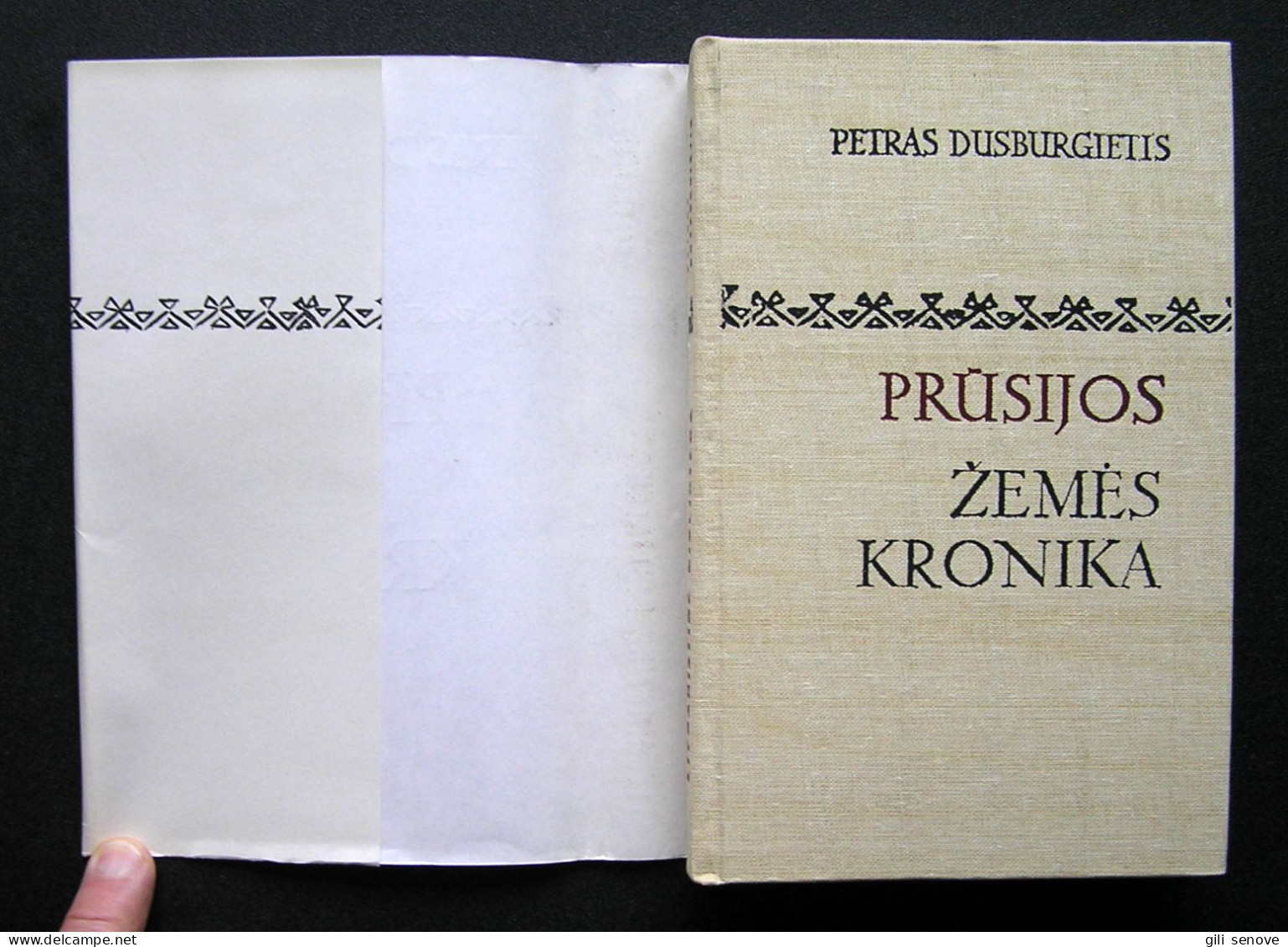 Lithuanian Book / Prūsijos žemės Kronika By Dusburgietis 1985 - Cultura