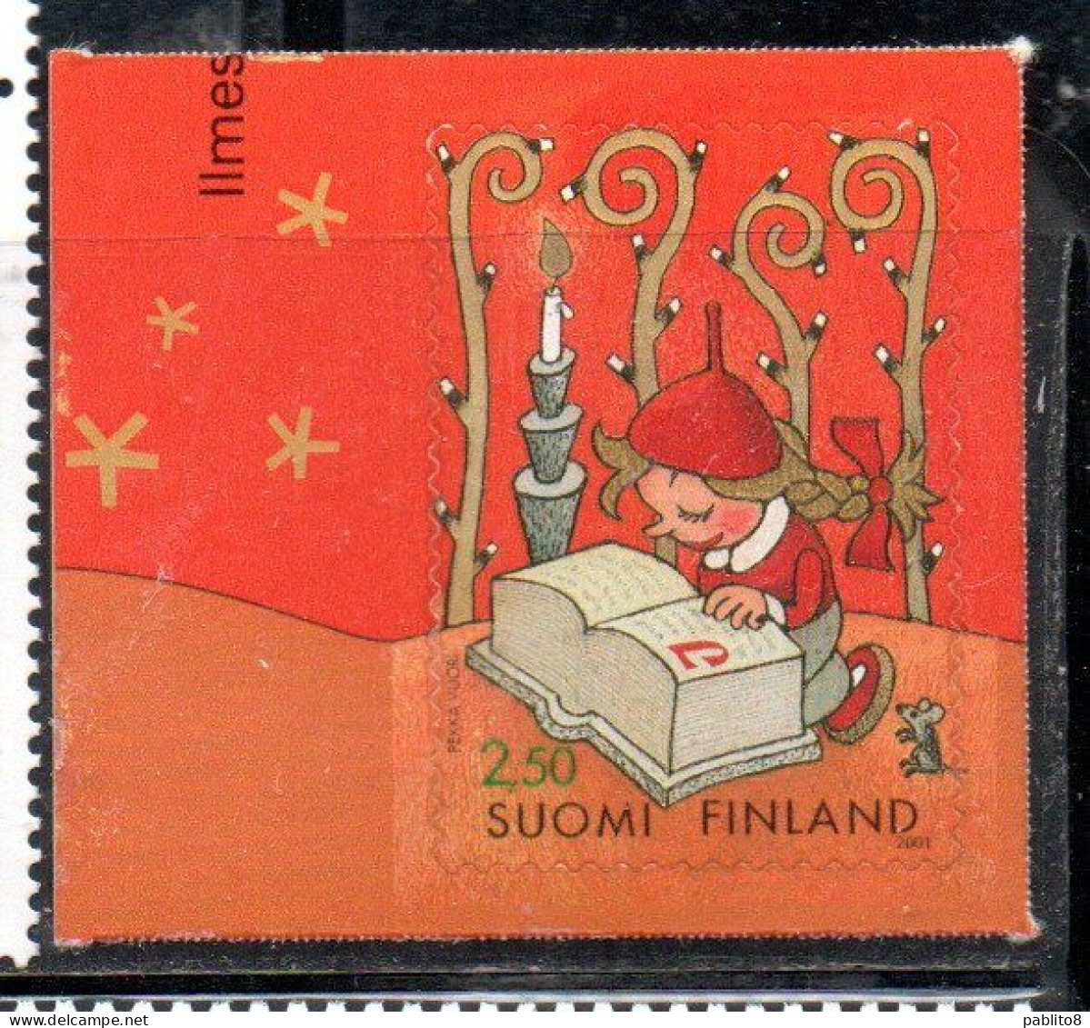 SUOMI FINLAND FINLANDIA FINLANDE 2001 CHRISTMAS NATALE NOEL WEIHNACHTEN NAVIDAD 2.50 MNH - Unused Stamps