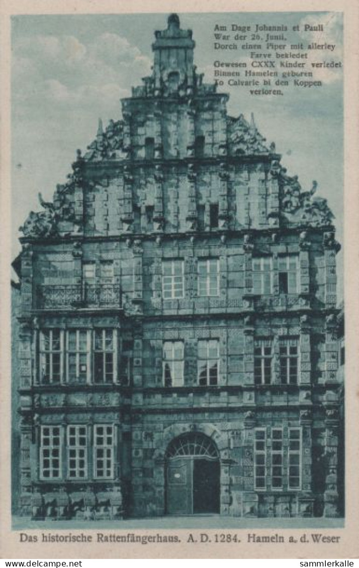 35877 - Hameln - Rattenfängerhaus - 1928 - Hameln (Pyrmont)