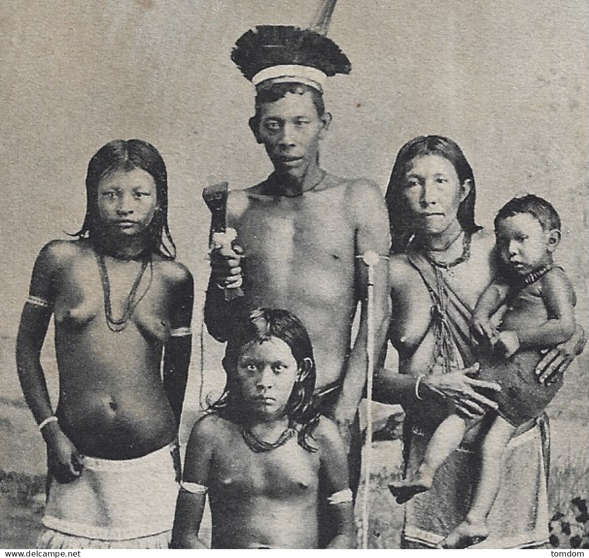 Guyane Britannique***Aboriginal Indians,British Guiana (Famille D'Indiens Aborigènes/Smith Bros & Co) - Guyana (voorheen Brits Guyana)