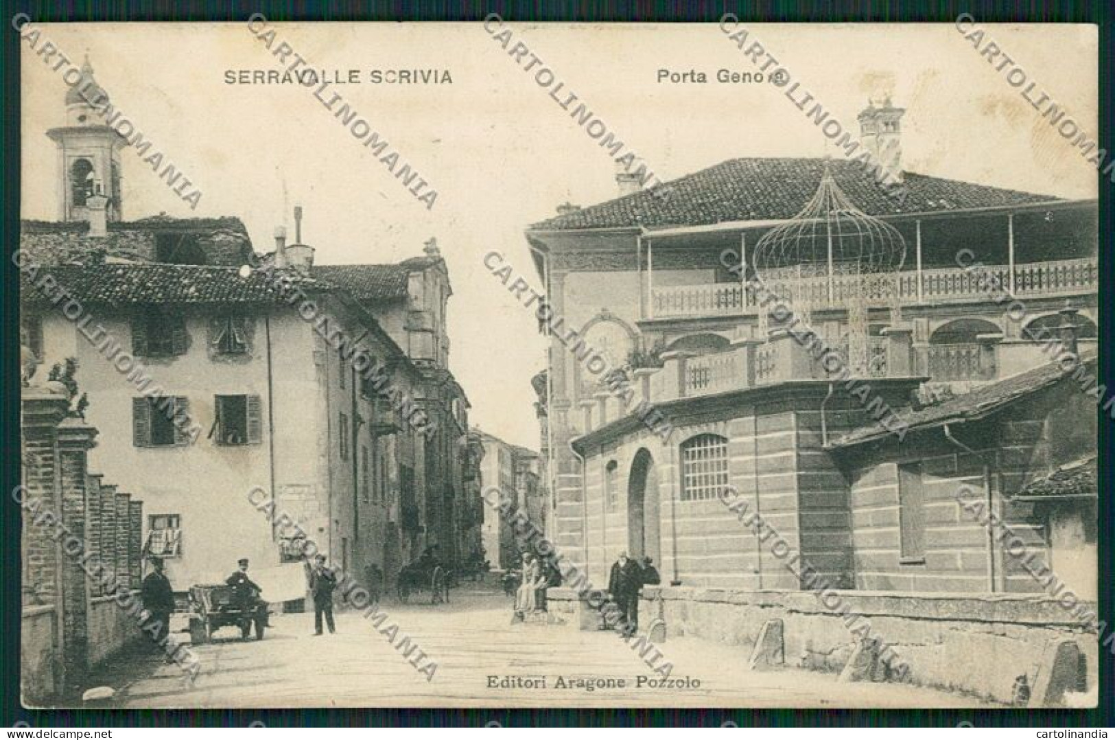 Alessandria Serravalle Scrivia Cartolina EE6195 - Alessandria