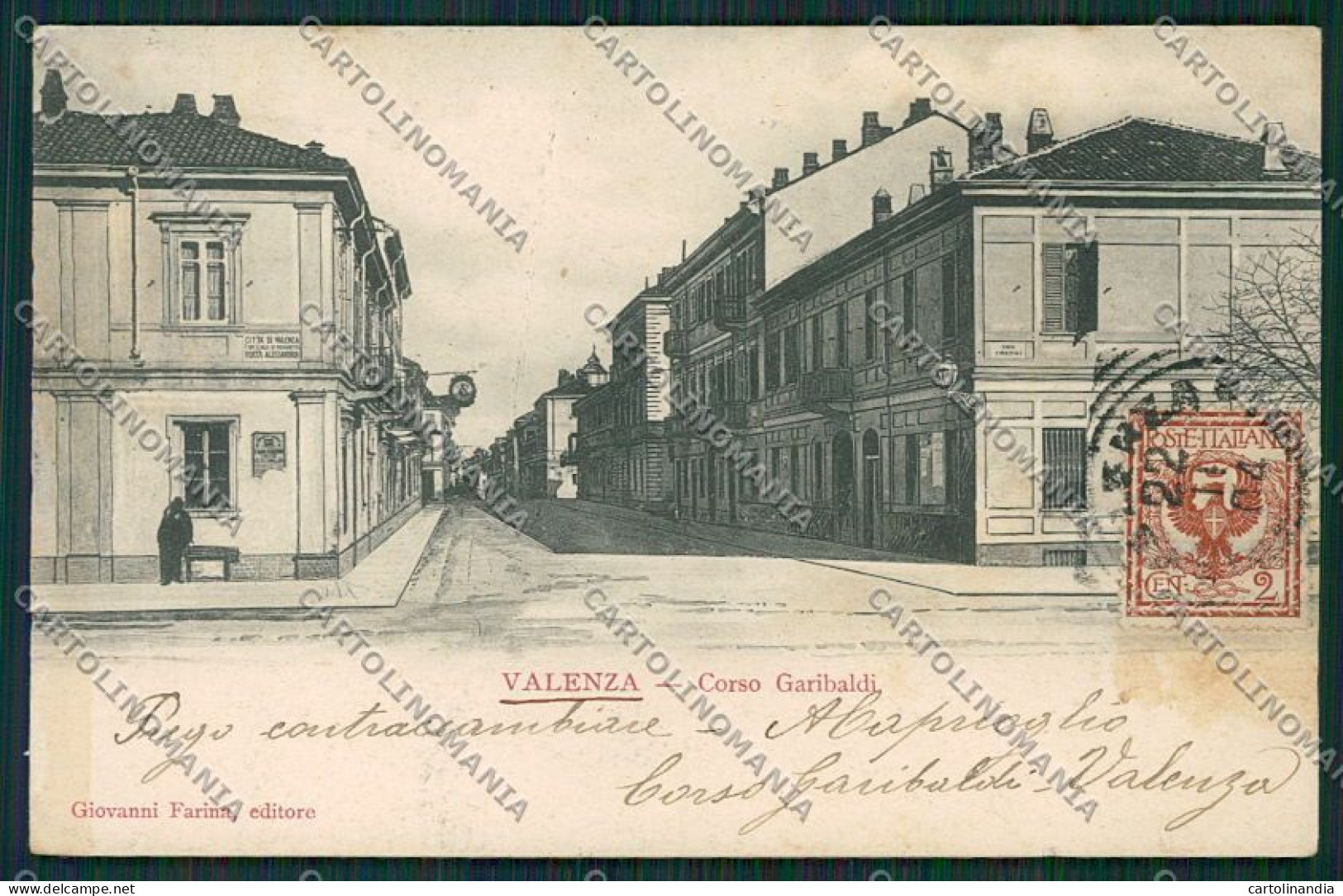 Alessandria Valenza Cartolina EE6183 - Alessandria