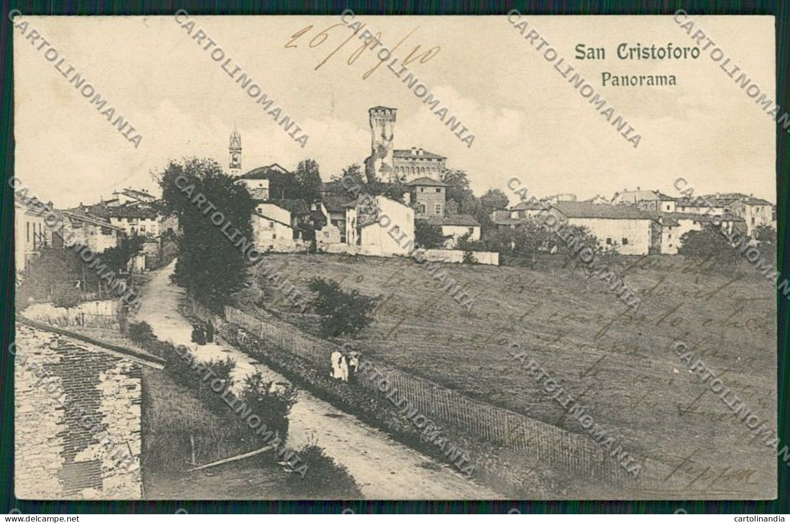 Alessandria San Cristoforo Cartolina EE6189 - Alessandria