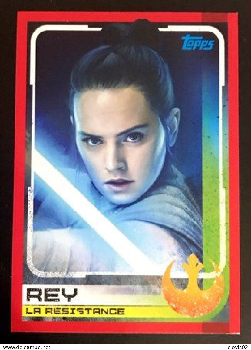 46 - Carte Topps - Voyage Vers Star Wars - Les Derniers Jedi 2017 - Star Wars