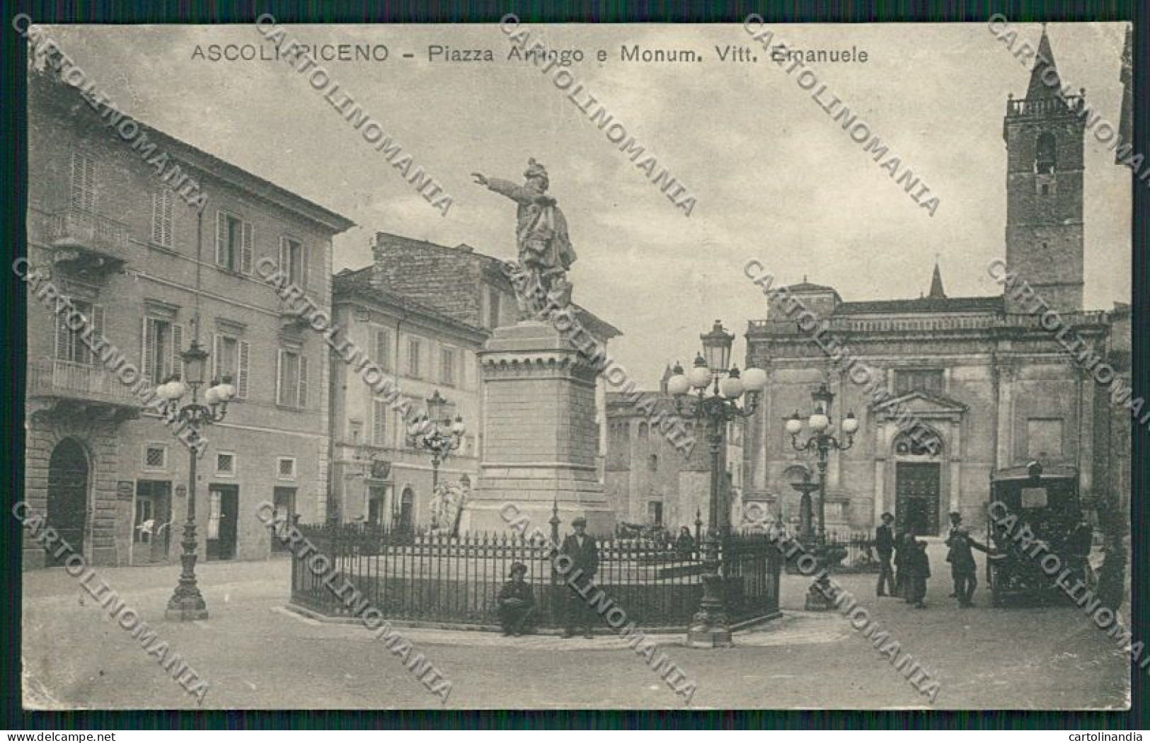 Ascoli Piceno Città Auto PIEGA Cartolina EE6243 - Ascoli Piceno