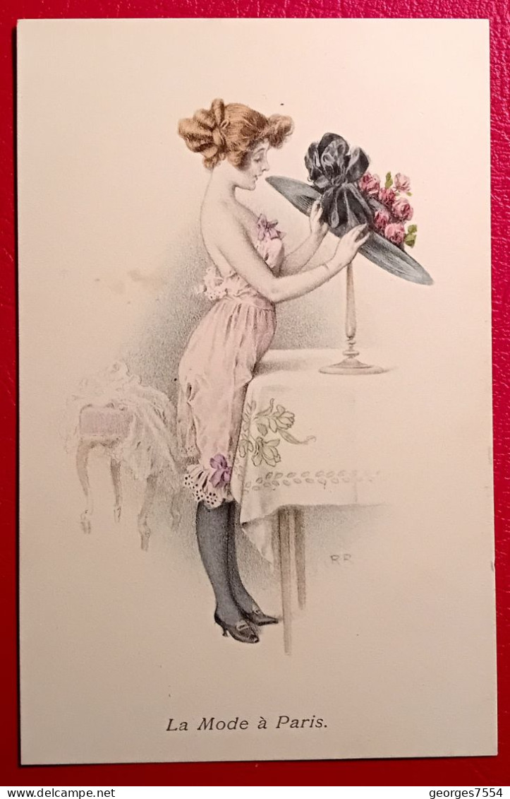 ILLUSTRATEUR " VIENNE M.MUNK 684   ". - JEUNE FEMME LA MODE A PARIS - Vienne