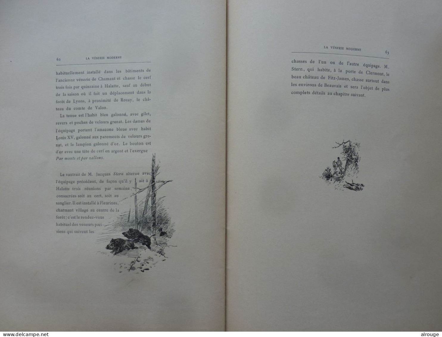 Les équipages Des Environs De Paris Extrait De "La Venerie Moderne" De Léon De Jaquier 1889, Dessins De P.Mahler - 1801-1900