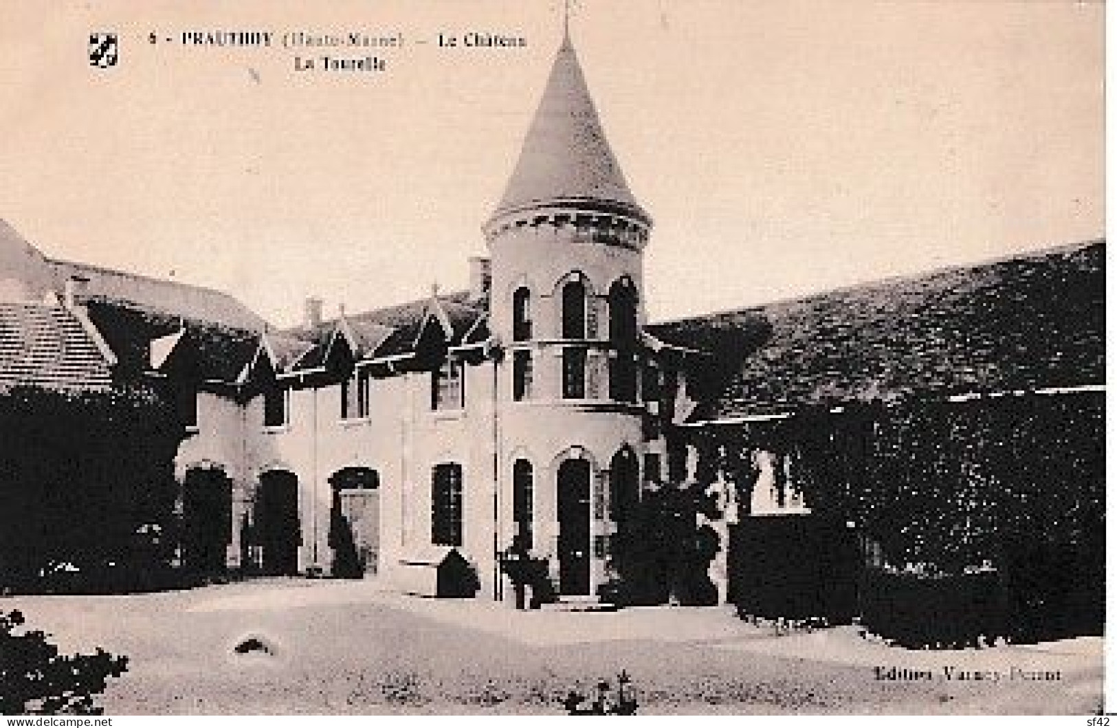 PRAUTHOY               Le Chateau. La Tourelle - Prauthoy