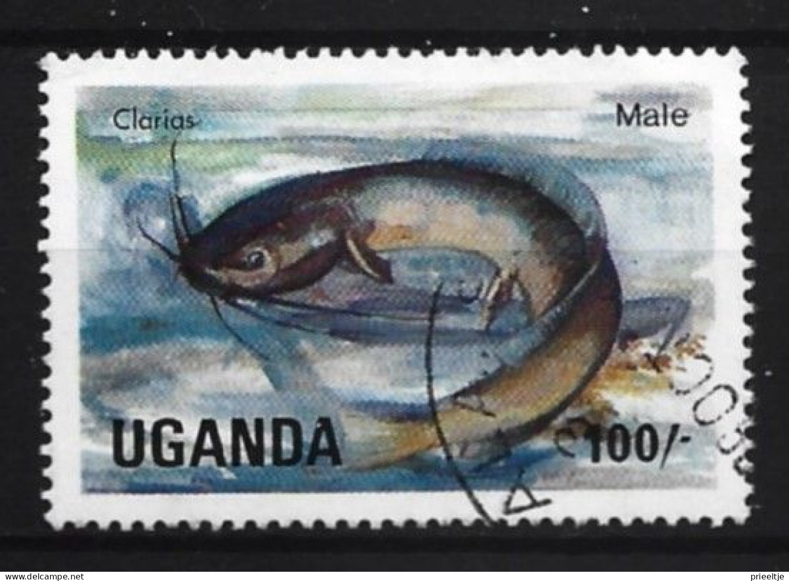 Uganda 1984 Fish  Y.T. 365 (0) - Ouganda (1962-...)
