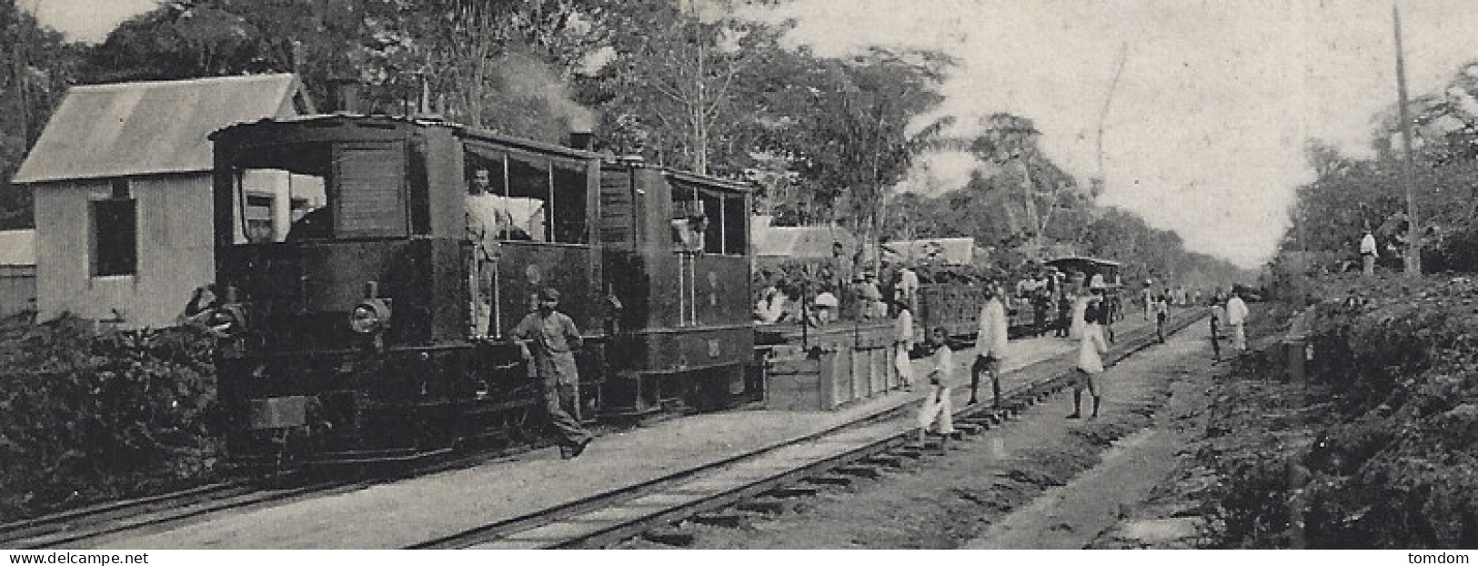Guyane*** Surinam, Ex Guyane Hollandaise- Spoorwegstation  "Koffiedjompo" (Eug.Klein N°4) - Suriname