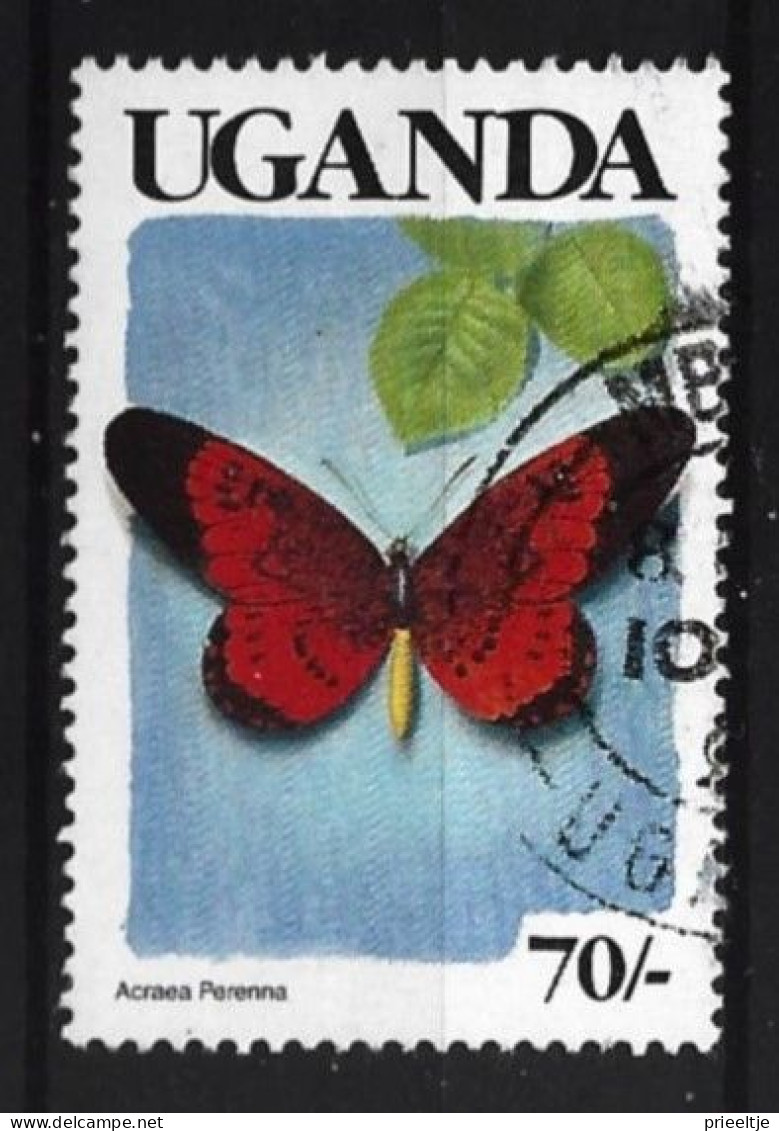 Uganda 1989 Butterfly  Y.T. 613 (0) - Oeganda (1962-...)