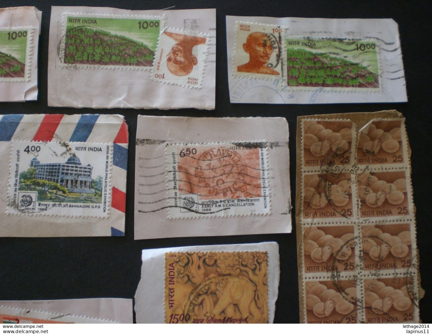 INDIA INDIE INDIEN INDE इंडिया STAMPS LOT STOCK + SCANNERS - Lots & Serien