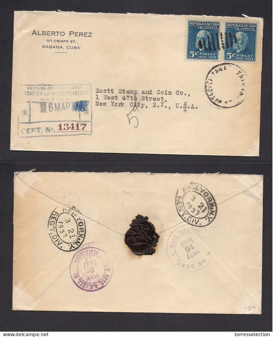 CUBA - Stationery. 1905 (30 Marzo) Habana - Alemania, Munich. Entero Postal 2c USA Sobrecargado. - Andere & Zonder Classificatie