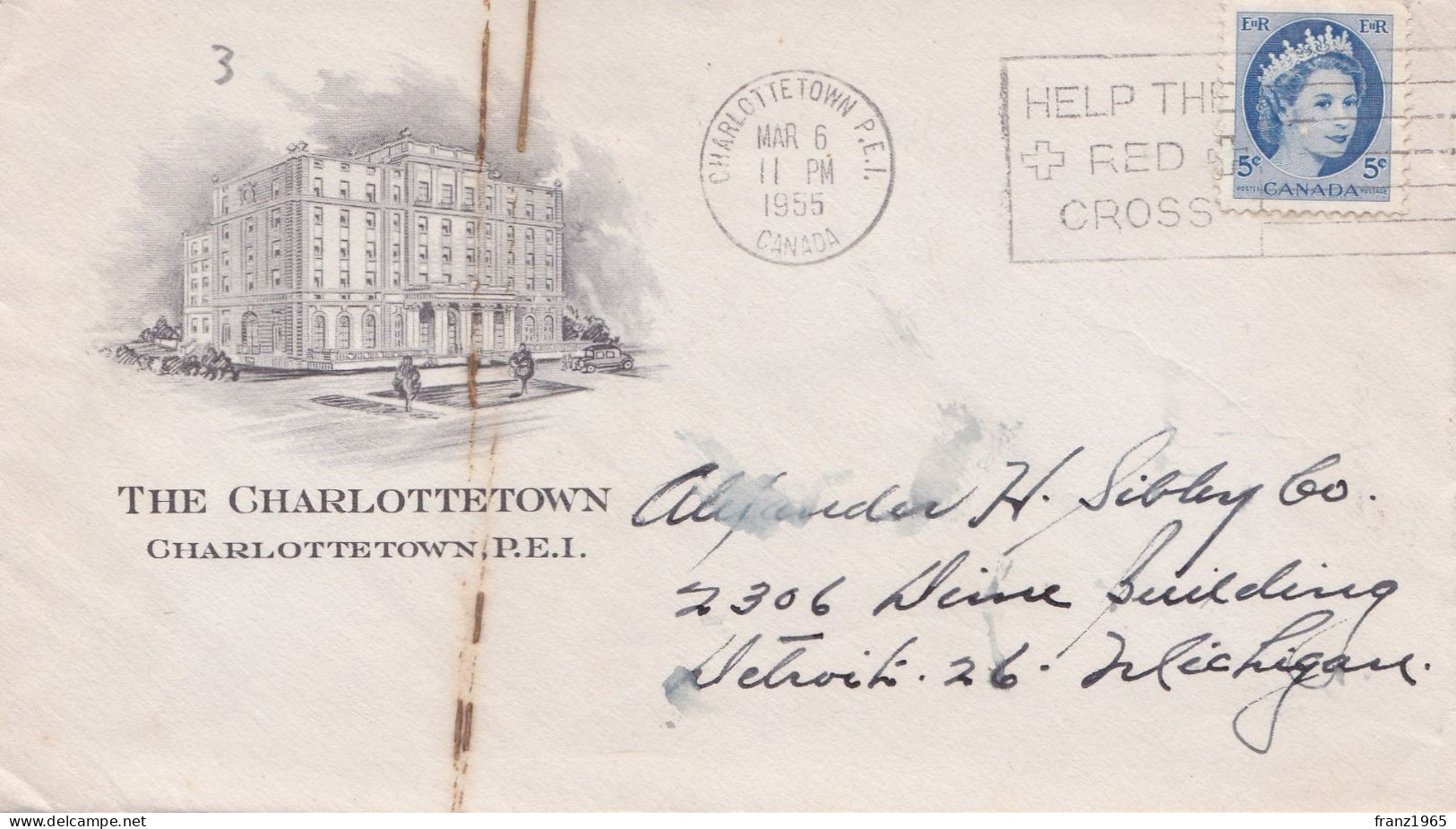 Charlottentown - 1955 - Cartas & Documentos