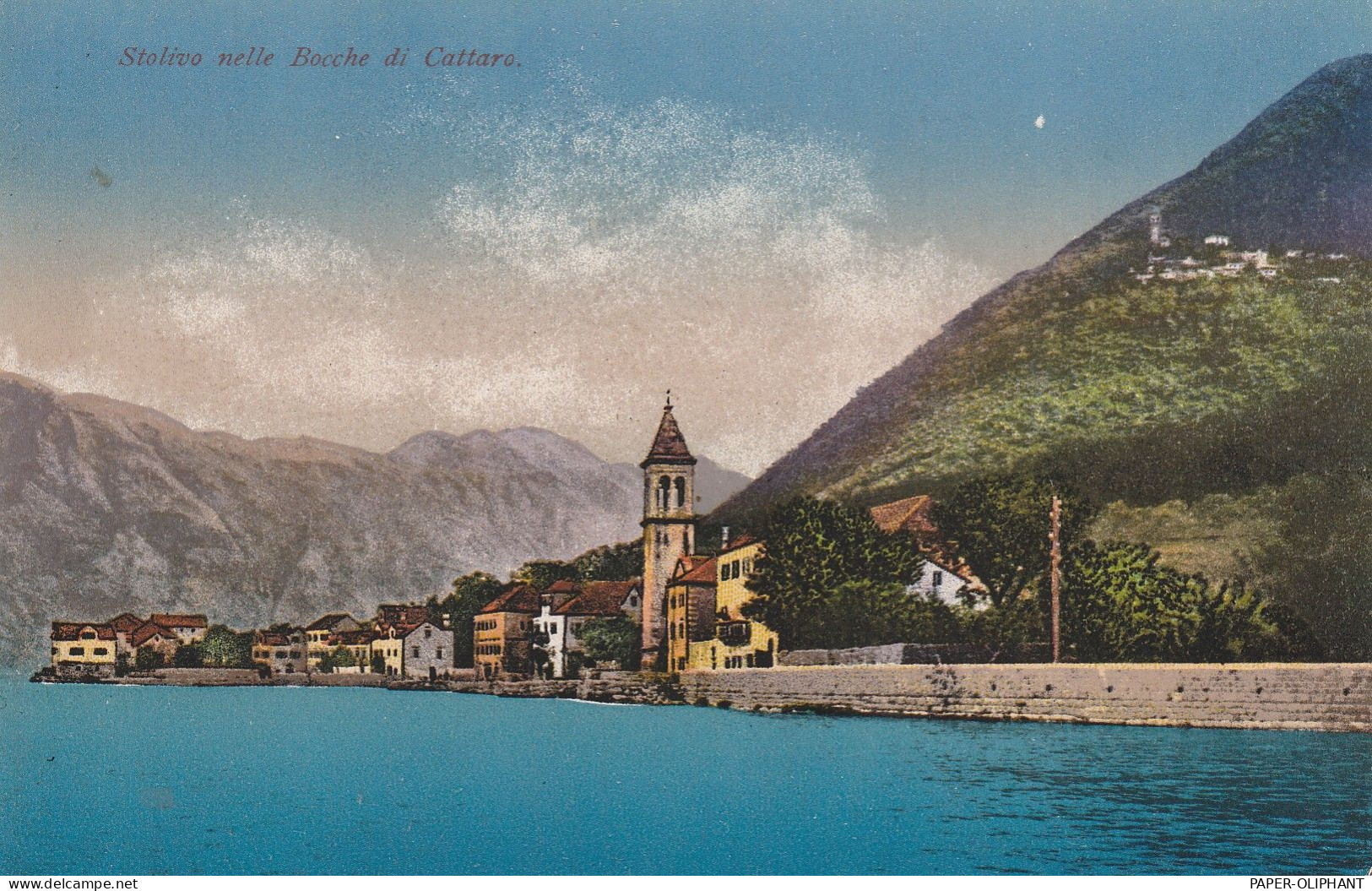 MONTENEGRO - KOTOR / CATTARO, Blick Vom Meer, Photochromie - Montenegro