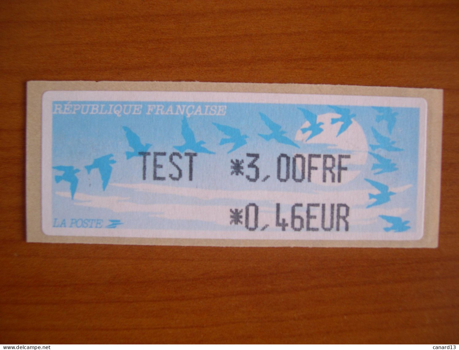 France Vignette De Distributeur N° 263 Test Noir Neuf** - 1999-2009 Geïllustreerde Frankeervignetten