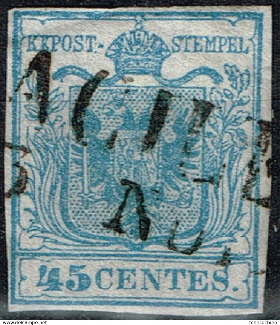 Italie - Lombardie - 1850 - Y&T N°5, Oblitéré. - Lombardije-Venetië