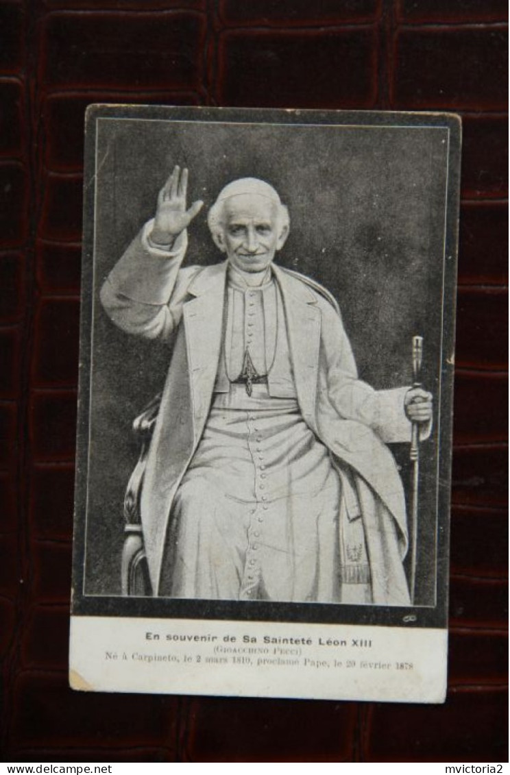 RELIGION : En Souvenir De Sa Sainteté LEON XIII - Papas