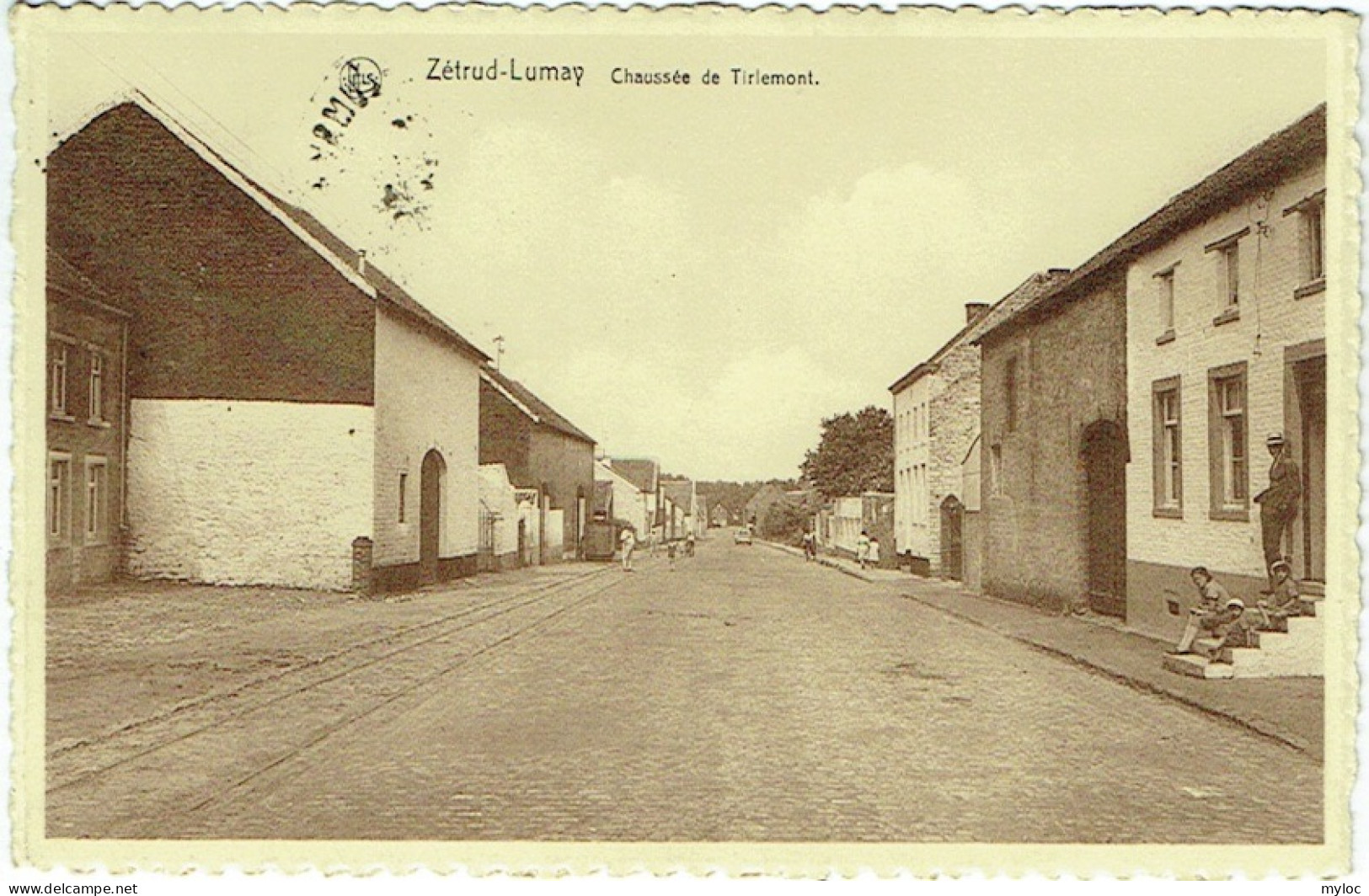 Zétrud-Lumay. Chaussée De Tirlemont. - Jodoigne