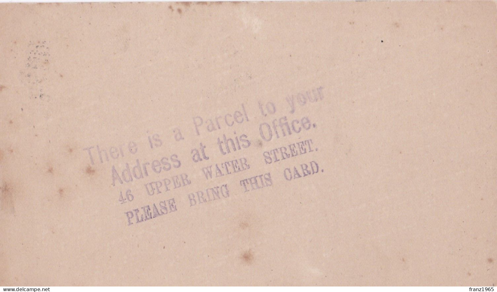 Post Card - Halifax 1885 - Cartas & Documentos
