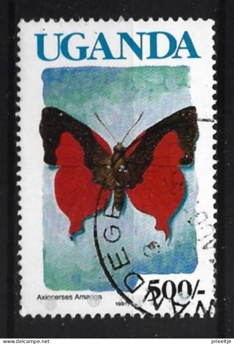 Uganda 1991 Butterfly  Y.T. 619a (0) - Oeganda (1962-...)