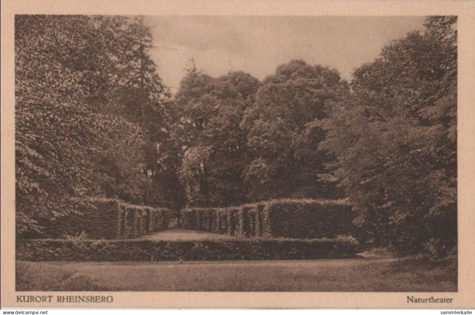 72671 - Rheinsberg - Naturtheater - Ca. 1935 - Rheinsberg