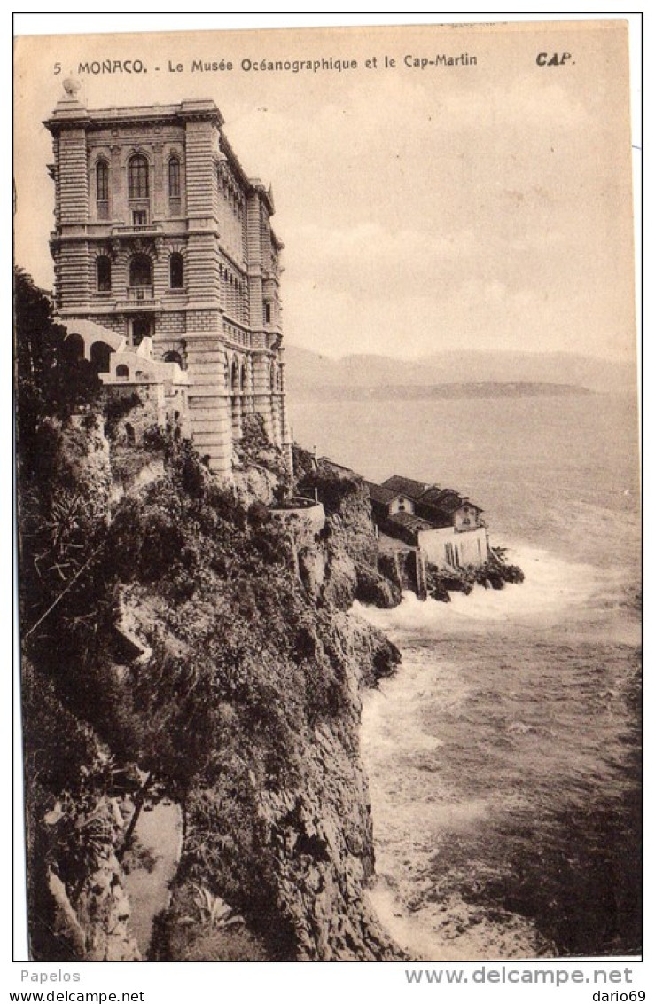 CARTOLINA MONACO - Oceanografisch Museum